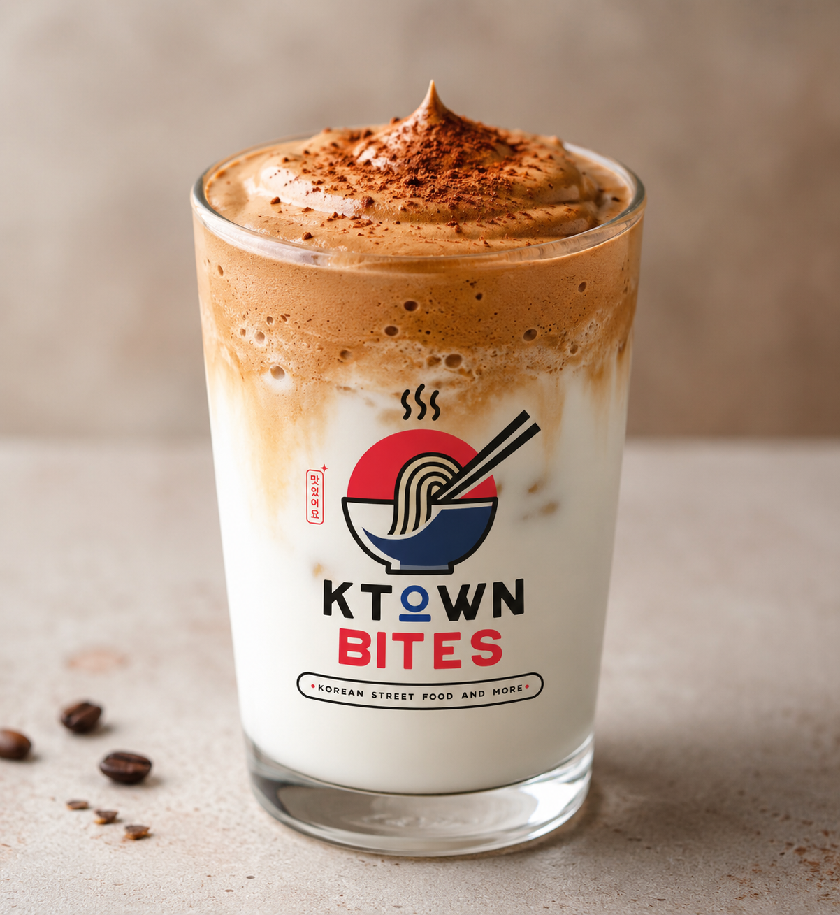 Dalgona coffee from K-Town Bites